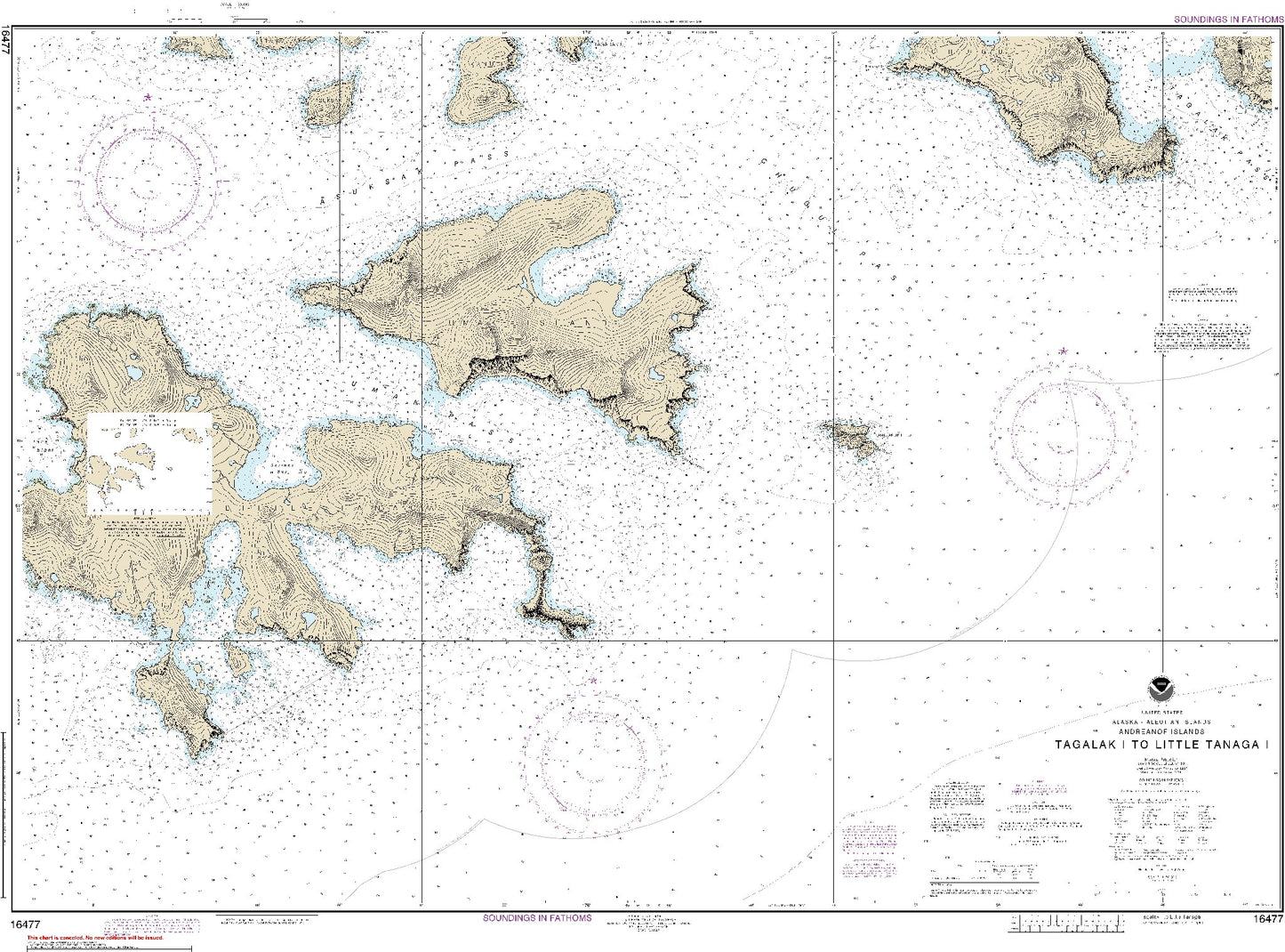 Tagalak Island to Little Tanaga Island (16477) by NOAA