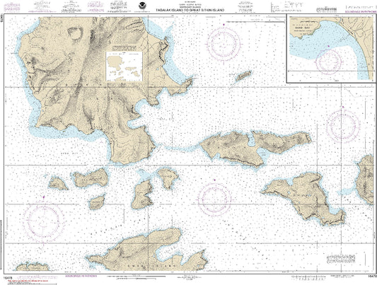 Tagalak Island to Great Sitkin Island (16478) by NOAA