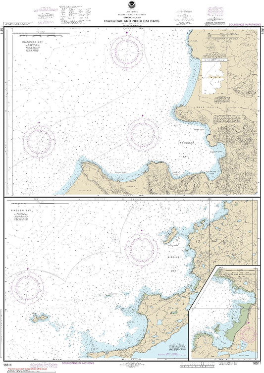 Inanudak and Nikolski Bays (16511) by NOAA