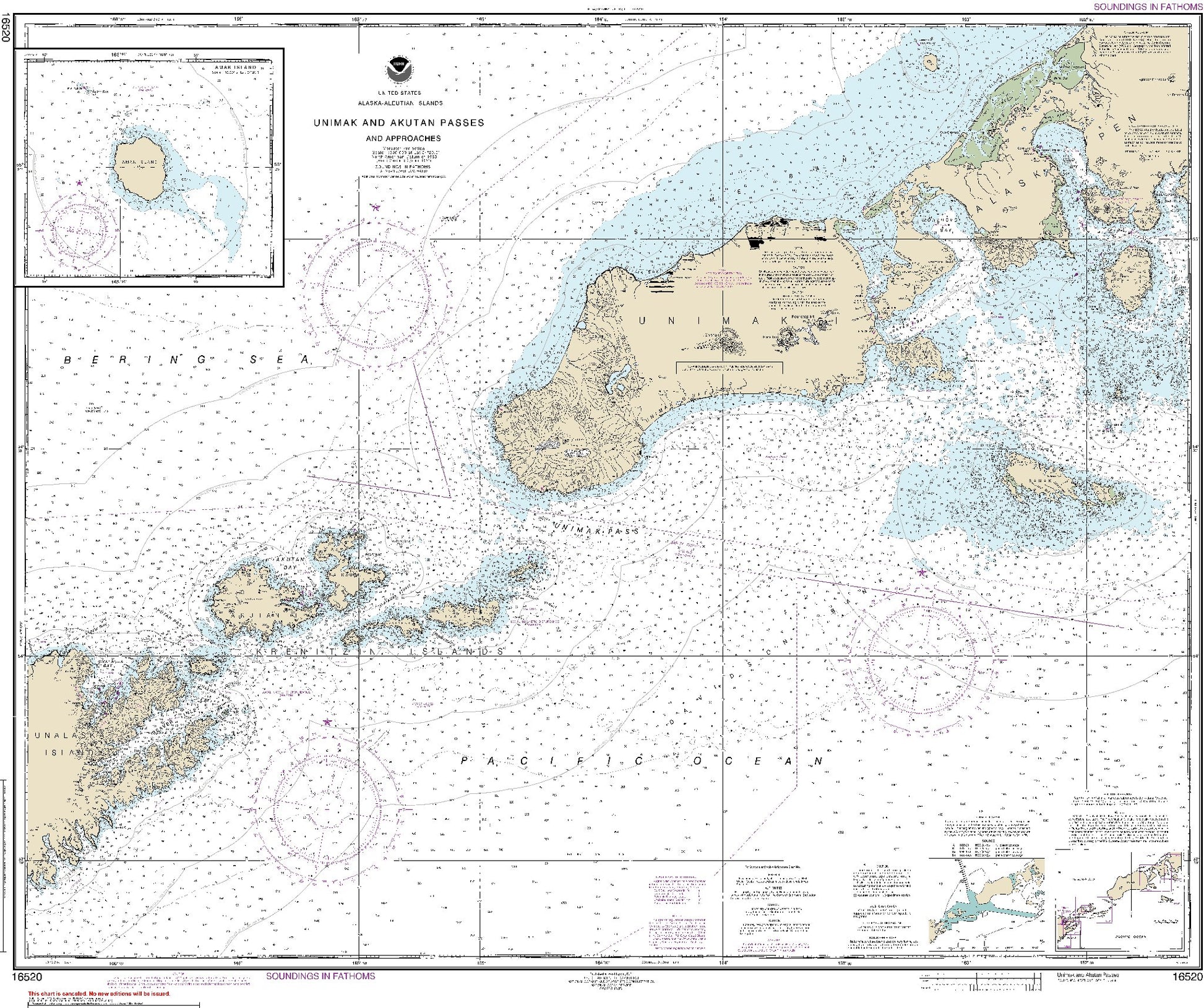 Unimak and Akutan Passes (16520) by NOAA