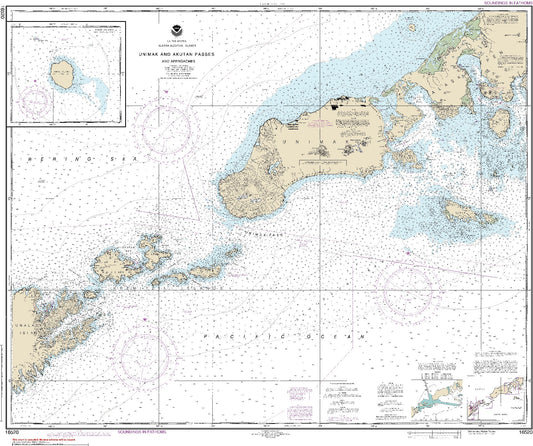 Unimak and Akutan Passes (16520) by NOAA