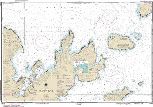 Unalaska Bay and Akutan Pass (16528) by NOAA