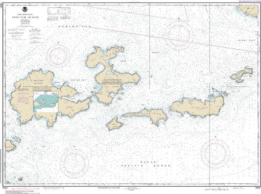 Krenitzin Islands (16531) by NOAA