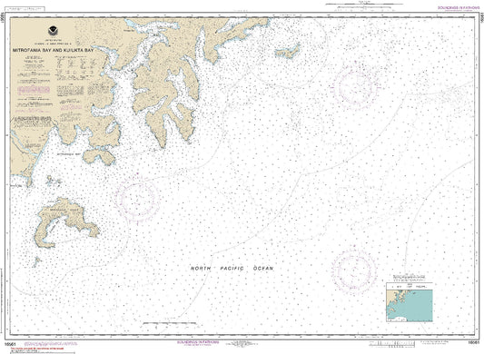 Mitrofania Bay and Kuiukta Bay (16561) by NOAA