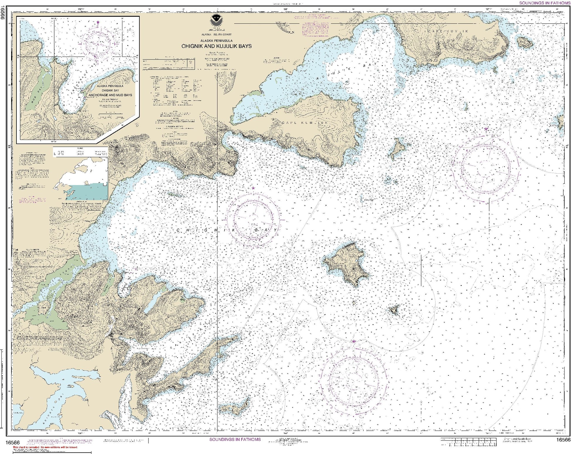 Chignik and Kujulik Bays (16566) by NOAA