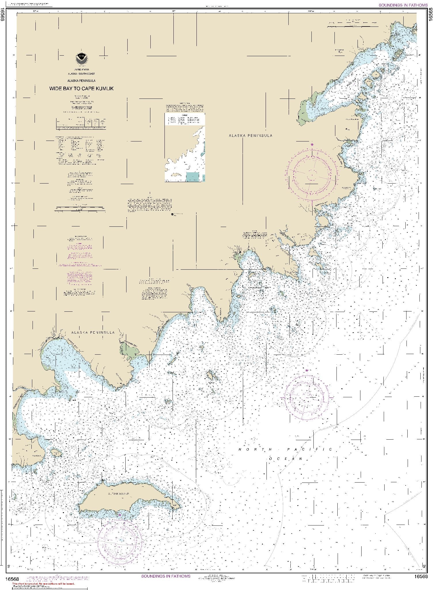Wide Bay to Cape Kumlik (16568) by NOAA