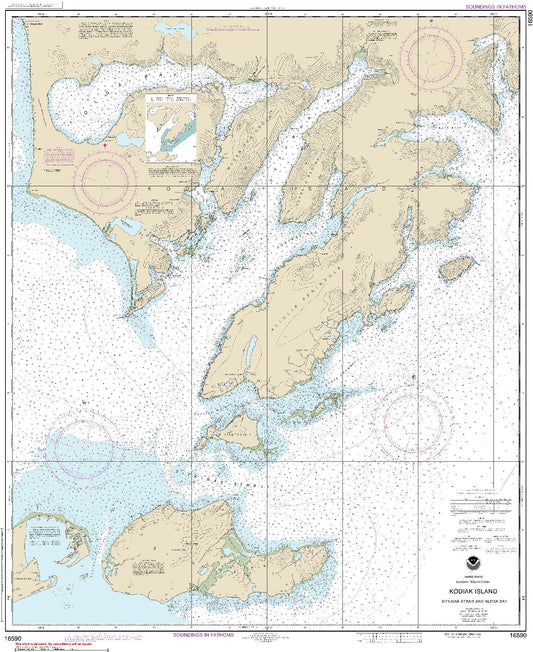 Sitkinak Strait and Alitak Bay (16590) by NOAA