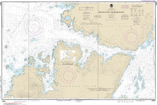 Shuyak Strait and Bluefox Bay (16605) by NOAA