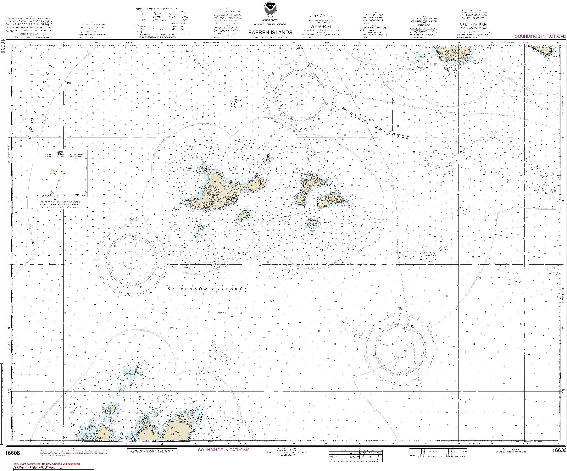Barren Islands (16606) by NOAA