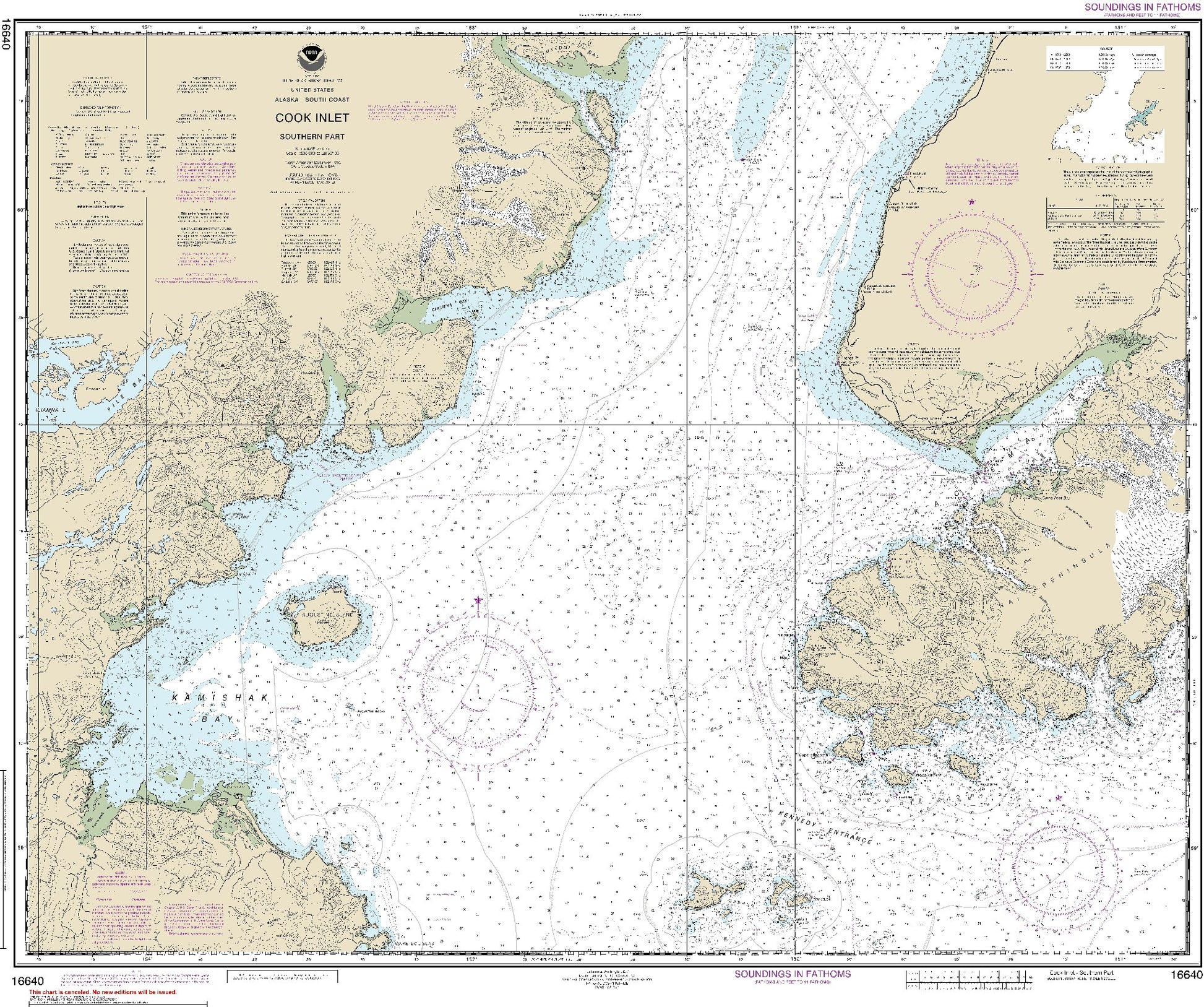 Cook Inlet - Southern Part (16640) by NOAA