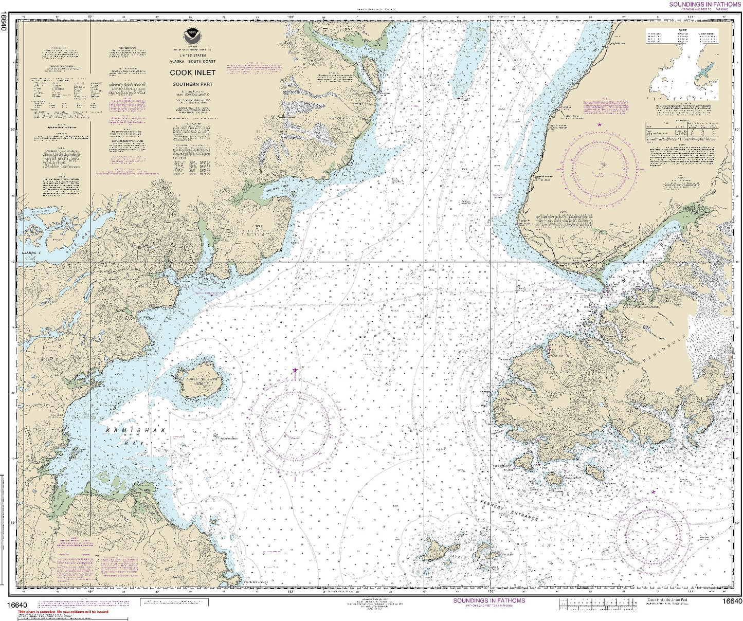 Cook Inlet - Southern Part (16640) by NOAA