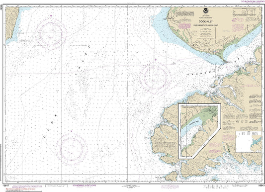Cape Elizabeth to Anchor Point (16647) by NOAA