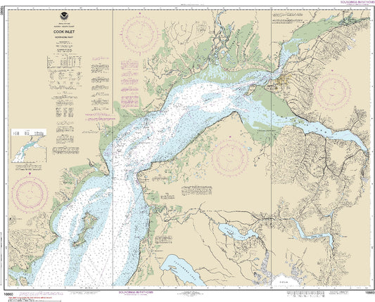 Cook Inlet, Northern Part (16660) by NOAA