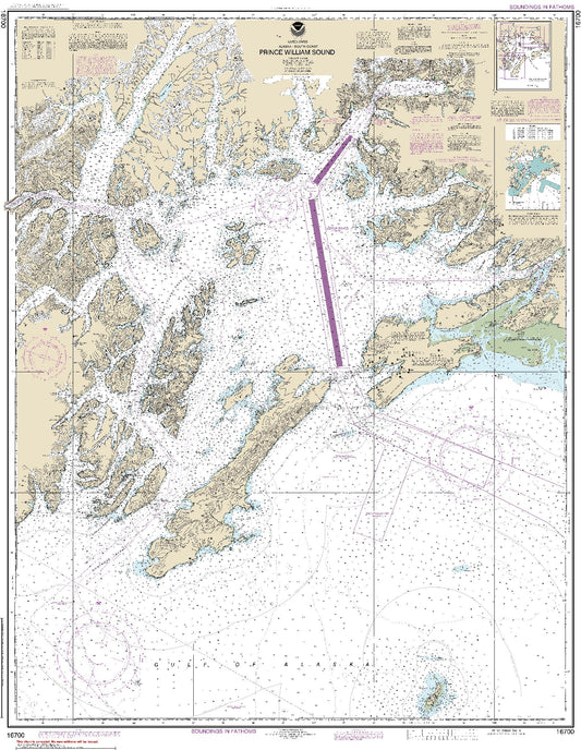 Prince William Sound (16700) by NOAA