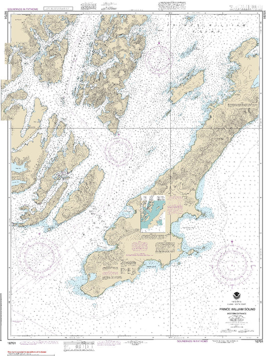 Prince William Sound - Western Entrance (16701) by NOAA