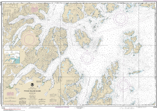 Prince William Sound - Western Part (16705) by NOAA