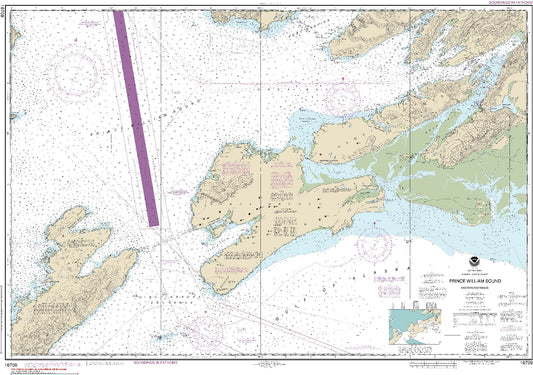 Prince William Sound - Eastern Entrance (16709) by NOAA