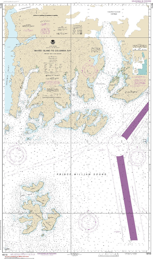 Naked Island to Columbia Bay (16713) by NOAA