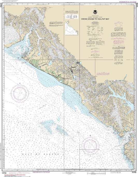 Cross Sound to Yakutat Bay (16760) by NOAA