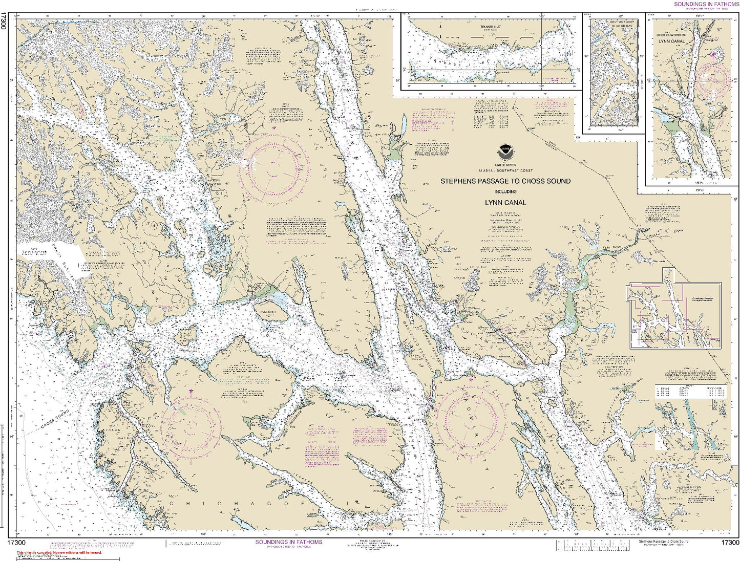Stephens Passage to Cross Sound (17300) by NOAA