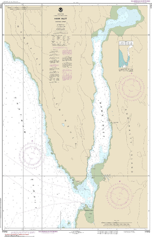 Hawk Inlet, Chatham Strait (17312) by NOAA