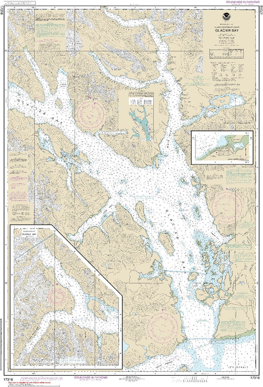 Glacier Bay with Continuation of Glacier Bay (17318) by NOAA
