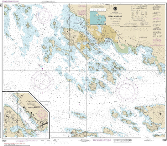 Sitka Harbor and Approaches (17327) by NOAA