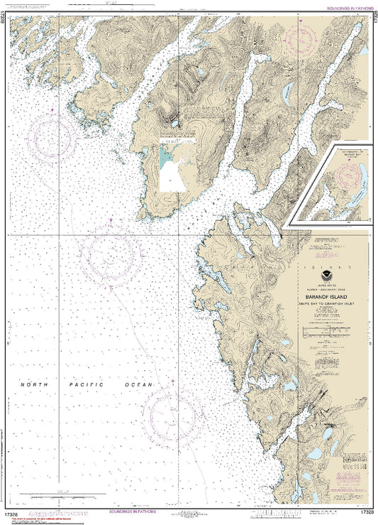 Snipe Bay to Crawfish Inlet (17328) by NOAA