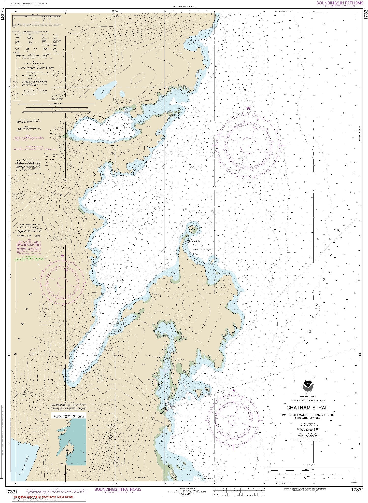 Ports Alexander, Conclusion and Armstrong (17331) by NOAA