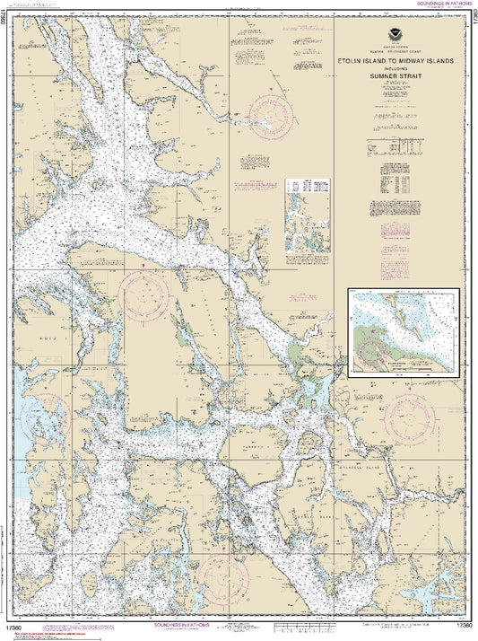 Etolin Island to Midway Islands Including Sumner Strait (17360) by NOAA