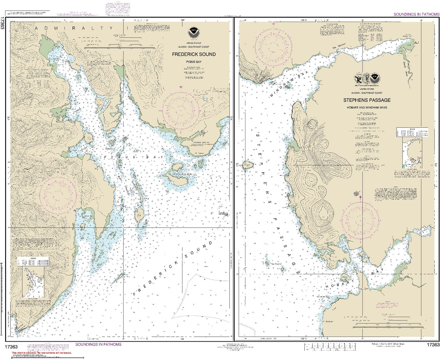 Pybus Bay - Frederick Sound (17363) by NOAA