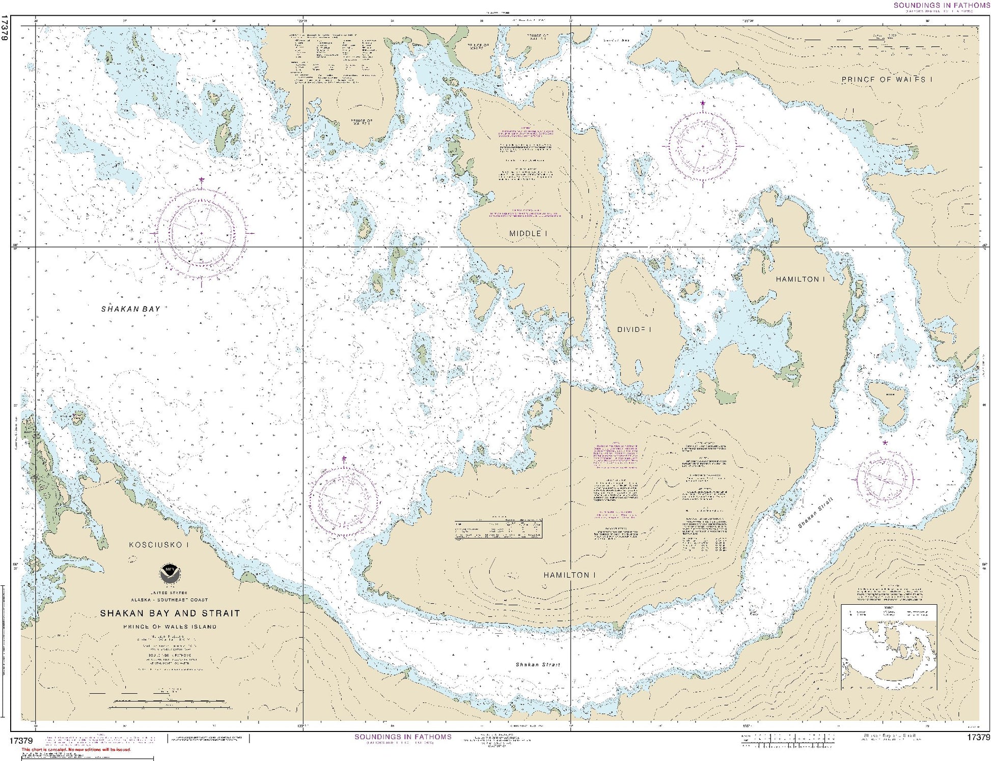 Shaken Bay and Strait (17379) by NOAA