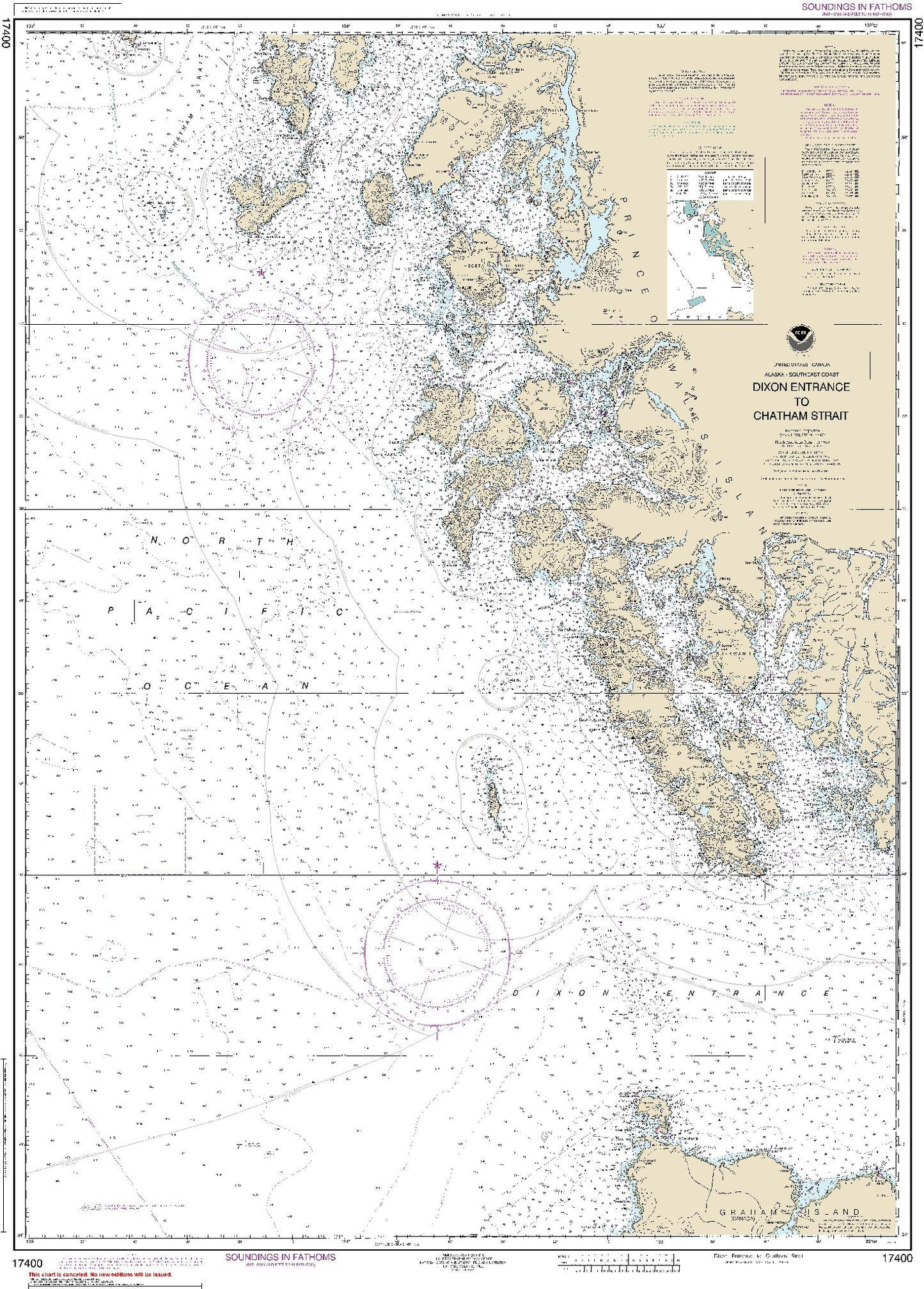 Dixon Entrance to Chatham Strait (17400) by NOAA