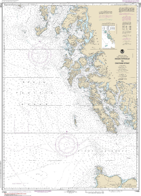 Dixon Entrance to Chatham Strait (17400) by NOAA
