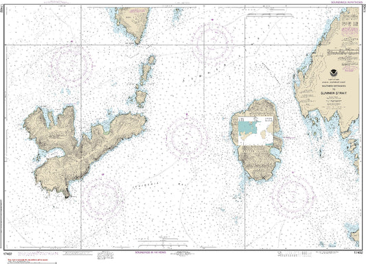 Southern Entrance to Sumner Strait (17402) by NOAA