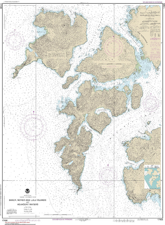 Baker, Noyes and Lulu Islands (17406) by NOAA