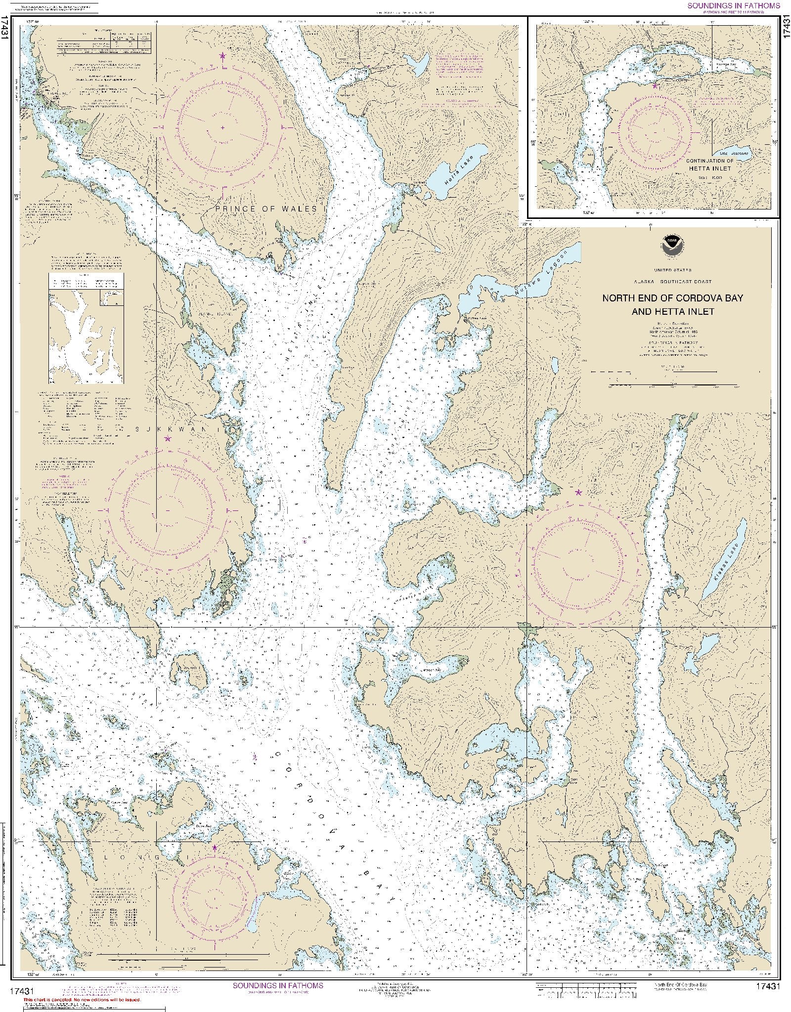 North End of Cordova Bay (17431) by NOAA