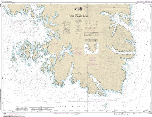 South End of Prince of Wales Island - Kendrick Bay to Shipwreck Point (17433) by NOAA