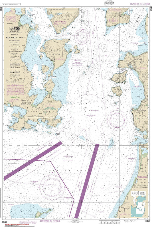 Rosario Strait - Southern Part (18429) by NOAA