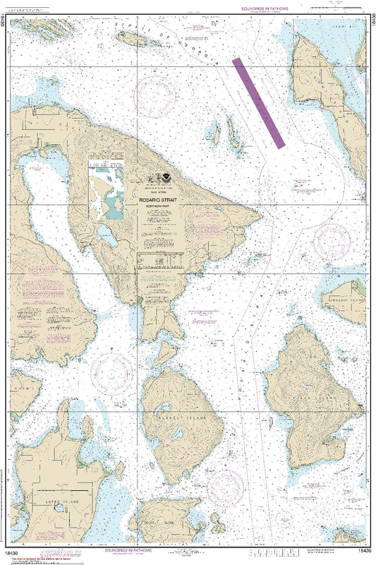 Rosario Strait - Northern Part (18430) by NOAA