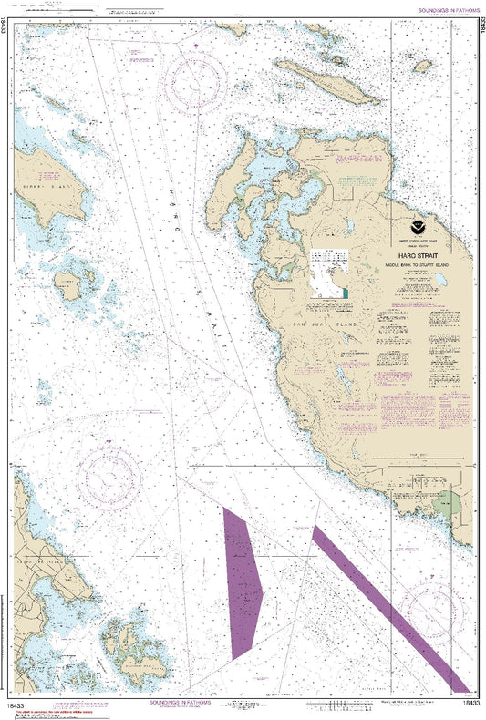 Haro Strait - Middle Bank to Stuart Island (18433) by NOAA