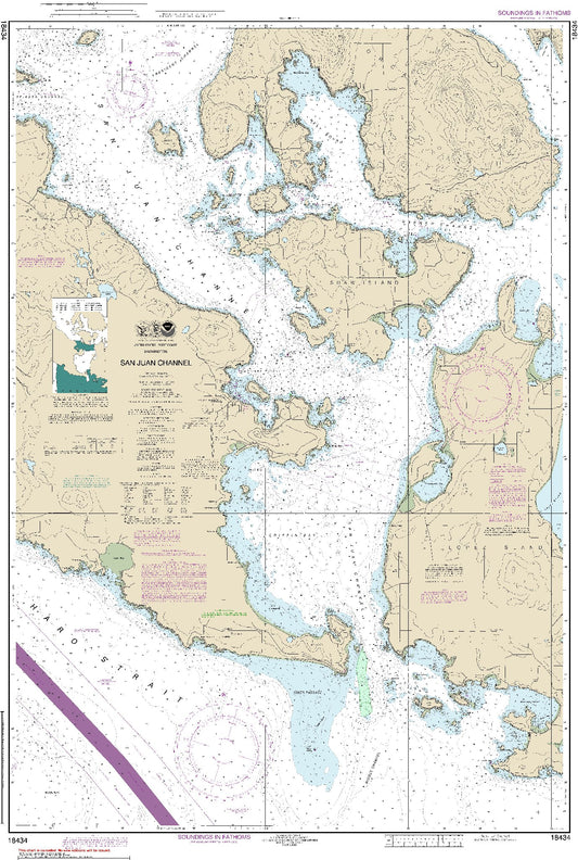 San Juan Channel (18434) by NOAA