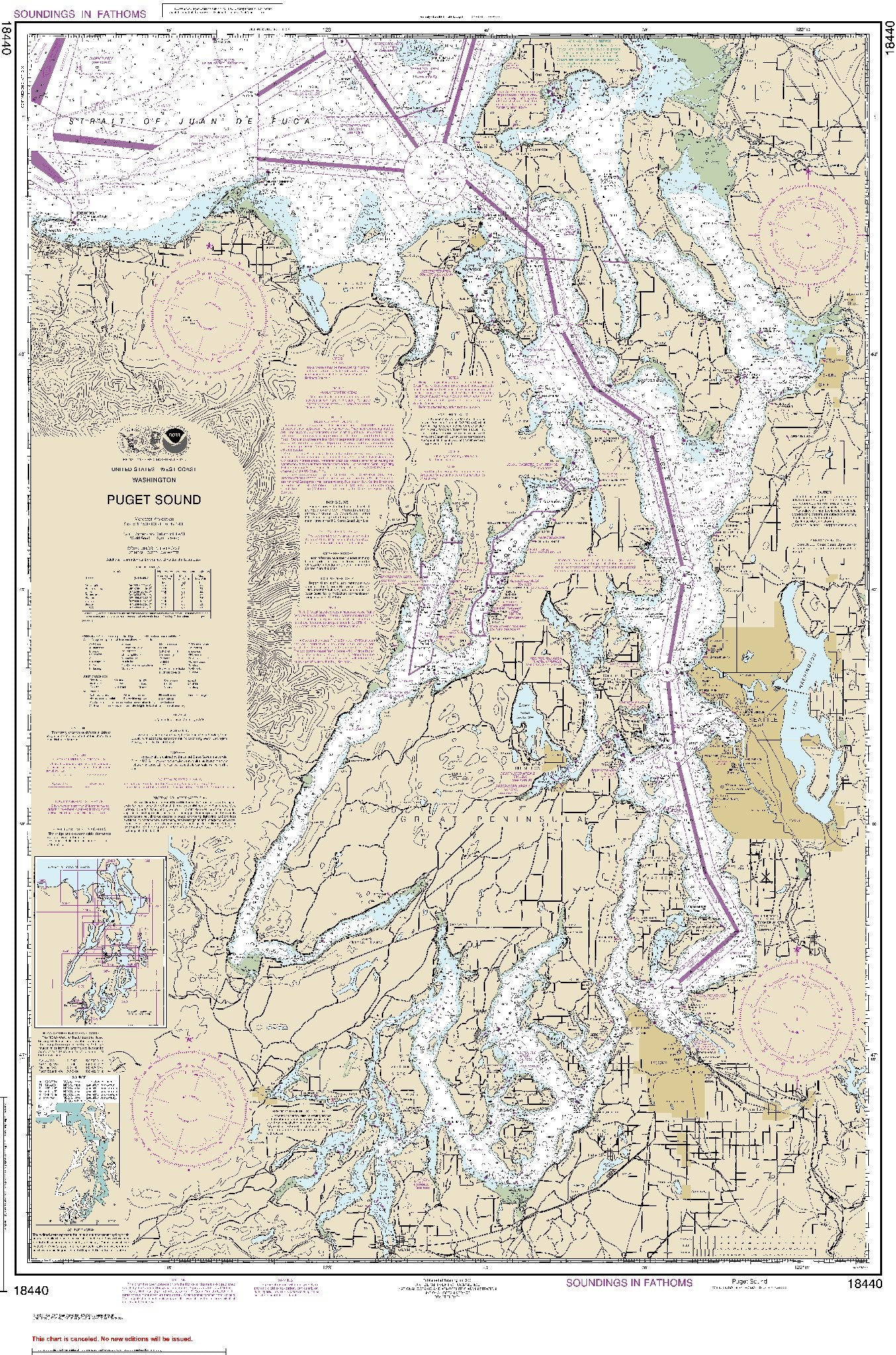Puget Sound (18440) by NOAA