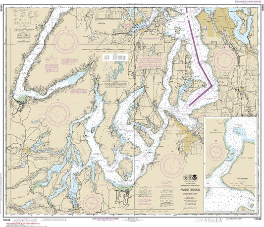 Puget Sound - Southern Part (18448) by NOAA