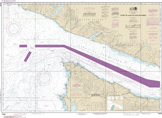 Strait of Juan De Fuca Strait (18460) by NOAA