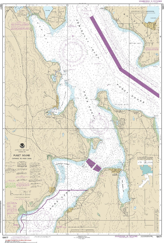 Entrance to Hood Canal (18477) by NOAA