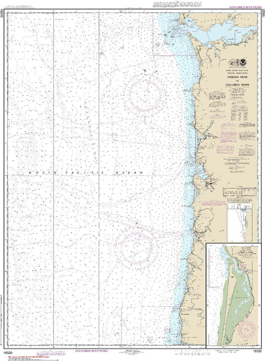 Yaquina Head to Columbia River (18520) by NOAA