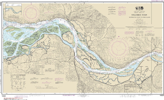 Columbia River - Harrington Point to Crims Island (18523) by NOAA