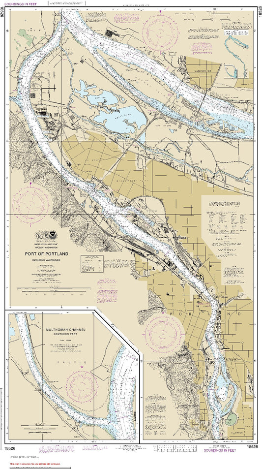 Port of Portland Including Vancouver (18526) by NOAA