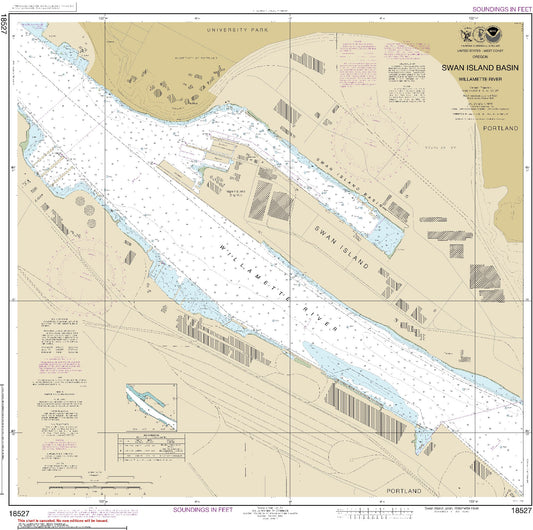 Swan Island Basin, Willamette River (18527) by NOAA